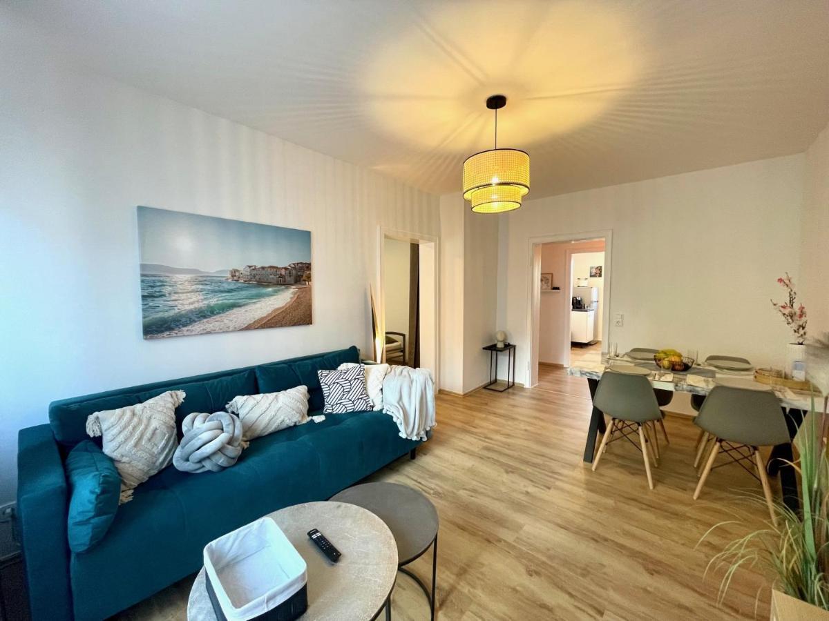 Downtown Apartment By Ninja Spaces - Kingsize-Bett, Kueche, Netflix, Terrasse 부퍼탈 외부 사진