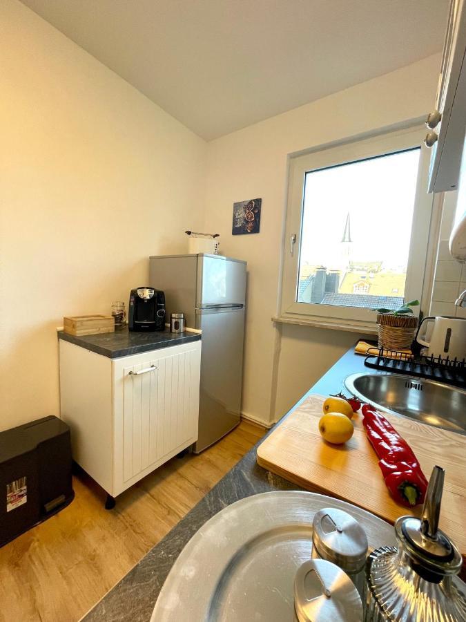 Downtown Apartment By Ninja Spaces - Kingsize-Bett, Kueche, Netflix, Terrasse 부퍼탈 외부 사진
