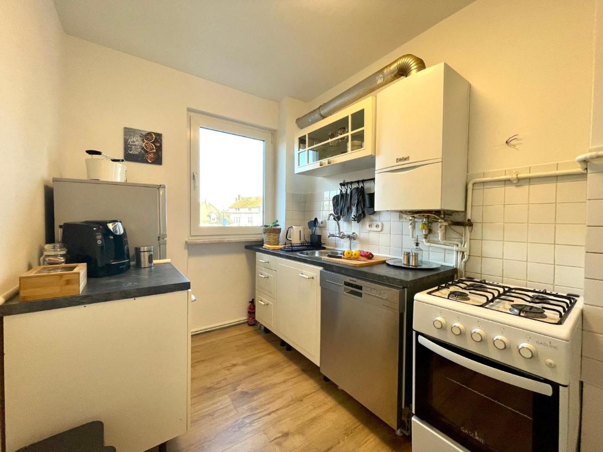 Downtown Apartment By Ninja Spaces - Kingsize-Bett, Kueche, Netflix, Terrasse 부퍼탈 외부 사진